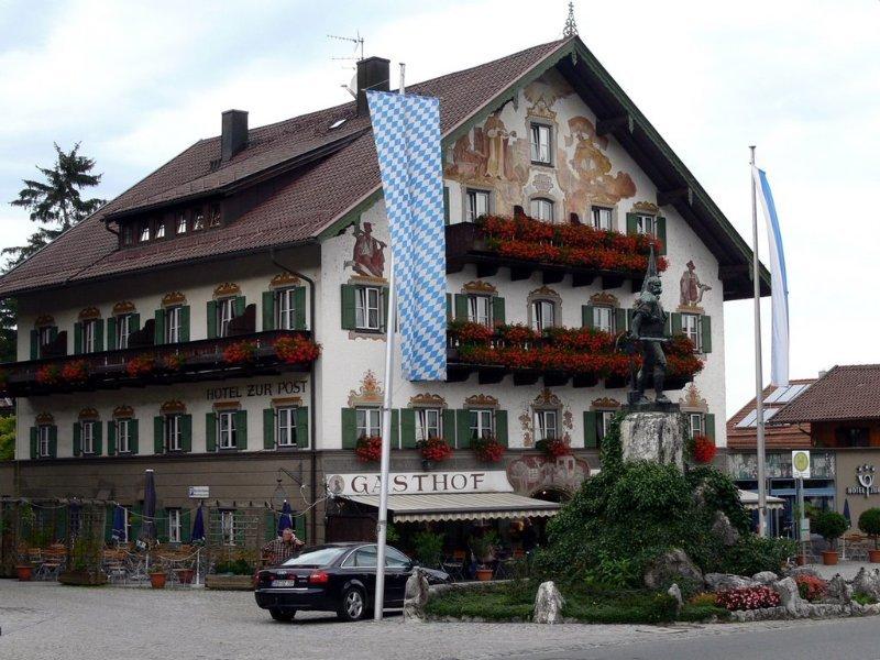 Schmied Von Kochel Hotell Kochel am See Exteriör bild